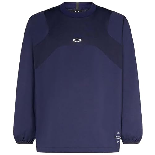 싅 I[N[ EFA EGA gbvX bV O X[u vI[o[ STRIKING WIND MESH LS PULLOVER 6.0 FOA407094 OAKLEY 싅pi X[X|[c (6AC)FATHOM L(US/EU