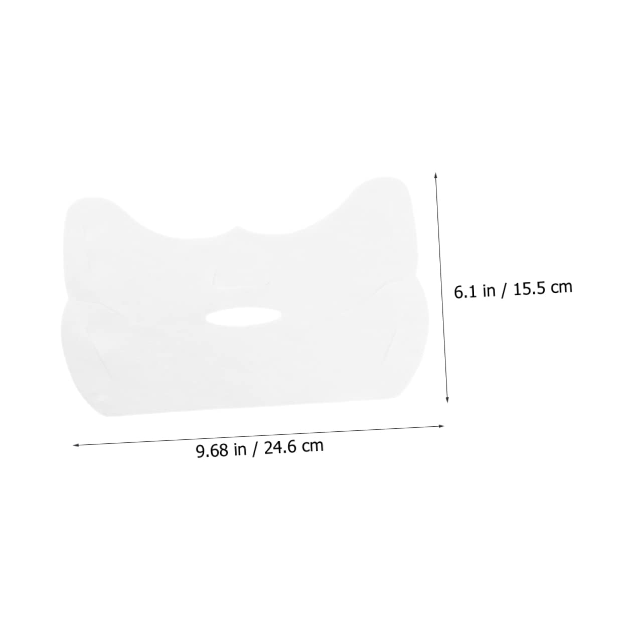 Healvian 50pezzi Maschere Facciali Per Della Maschera Idratante Face Per Trattamenti Fai Te Copertura Completa e Assorbimento Facile