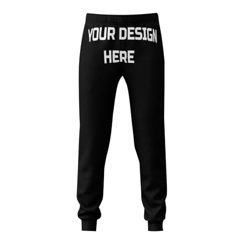Custom Sweatpants for Men with Text Photo Logo Personalized Pants Add Your Design Customized Long Pants Funny Gifts2
