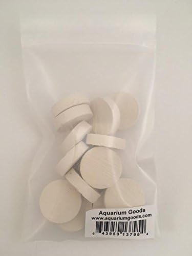 Aquarium Goods 15 Ceramic Small Disks for Coral Frag Propagation