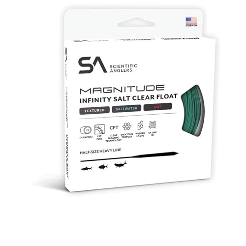 Scientific Anglers SA Magnitude Textured Infinity Salt 12 Clear Float Tip WF7