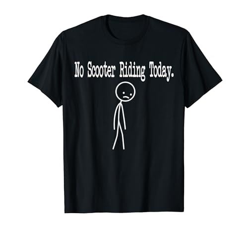 No Scooter Riding Today �ʔ������[�h�W���[�N �~�j�}�����C���A�[�g T�V���c