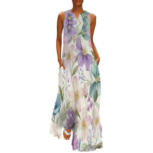 Robe de soirée party sans manches en coupe grande taille fluide et aérienne