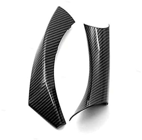 Poignée de porte fibre de carbone BMW E90 E91 2004-2012 panneau ABS anthracite