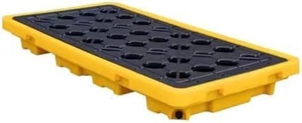 Spill Containment Trays Spill Containment Platforms Modular Spill Containment Trays with Drainage Trays Non-Leakage Trays Moisture Resistant Pallet(130 * 68 * 15cm)