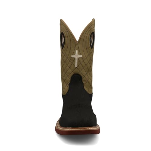 Image of Twisted X mens 12 inch Pull on Soft Toe Western Work Boot