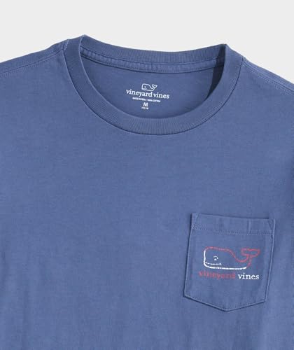 vineyard vines Boys' Burgee Vintage Whale Short-Sleeve Pocket Tee4