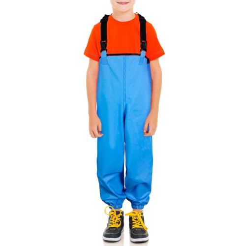 Luwint Kids Waterproof Bib Overalls with Suspenders, Height...