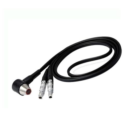 Sensor transductor ultrasónico PT-06 de 7,5 MHz para medidor de espesores ultrasónicos UM Series, rango de medición 0,8 - 30,0 mm, diámetro del cristal 6 mm miniatura 2
