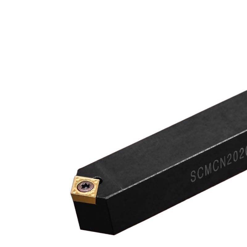 1pc External Turning Tool SCMCN-100 SCMCN1010 SCMCN1616 SCMCN2020 SCMCN2525 Obtuse Angle Cutter Bar CNC Lathe Bar Turning Holder(SCMCN1010H06-100)