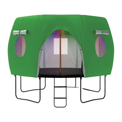 Tente protectrice pour trampoline imperméable et anti-UV en tissu Oxford