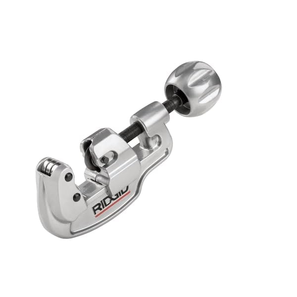 Image of RIDGID 29963 Model 35S 1 /4 inch to 1-3 /8 inch Stainless Steel Tubing Cutter with X-CEL Knob, Silver