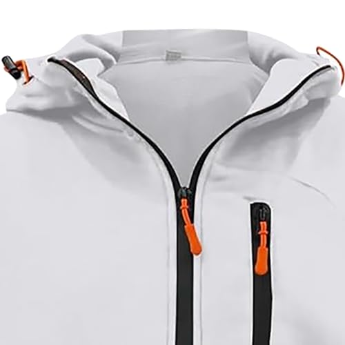 Mens Zip Up Hoodie 2025 Long Sleeve Fleece Hooded Sweatshirts Fashion Pullovers Athletic Full Zip Jacket with Pockets4