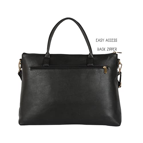 Baggit Women's Laptop Bag Large (Black) Amazon.in Computers
