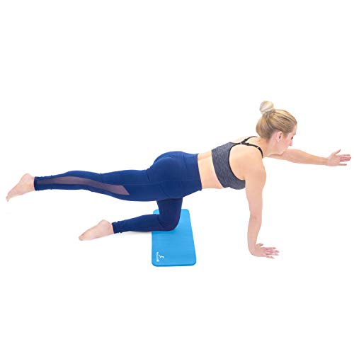 ProsourceFit Extra Thick Yoga Knee Pad and Elbow Cushion 15mm (5/8”) Fits Standard Mats for Pain Free Joints in Yoga, Pilates, Floor Workouts extra image 2 preview