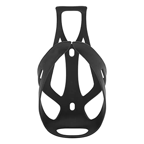バイクウォーターボトルホルダーケージボトル安全保持ブラケットサイクリングアクセサリー (黒)