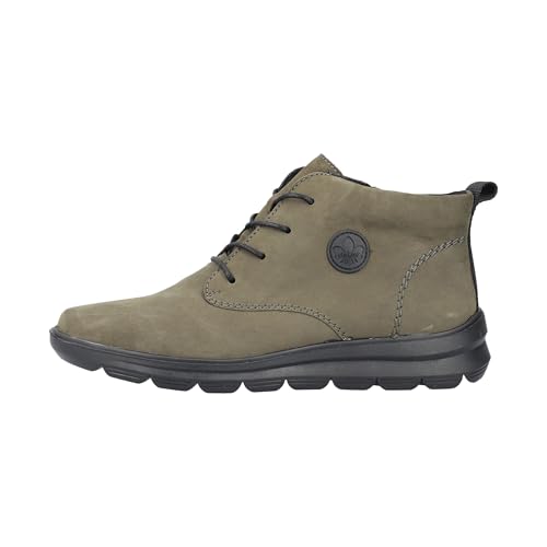 Bottines olive Rieker pour femme idéales pour vos promenades en ville