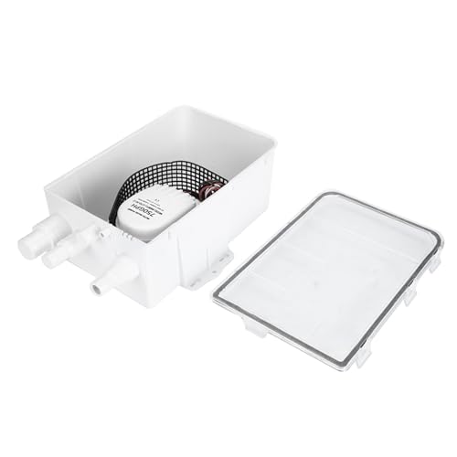 Shower Tub Pump, Backflow Prevention 750 GPH Shower Pump Automatic Control Switch for RV