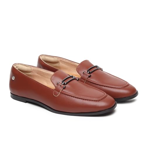Image of YOHO Bliss Loafers for Women | Comfortable & Stylish Bellies | Fashion Moccasins with Footpharma Footbed | Slip-on for Casual & Formal Wear | 001