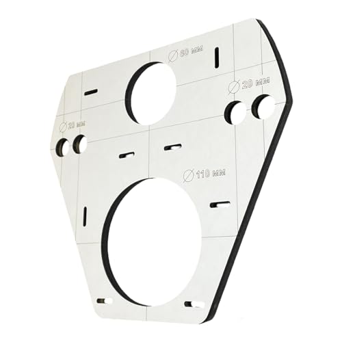 Bohrschablone für Wand-WC (Geberit)