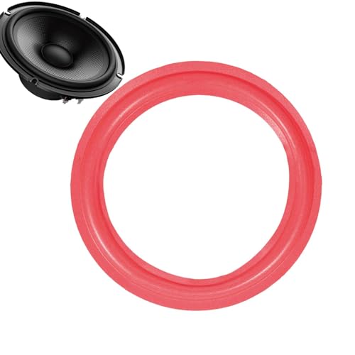Borde de espuma para altavoz, anillo plegable de piezas de repuesto de bocina, kit de repuesto de borde elástico, borde de woofer para sistemas de sonido, equipo de altavoces