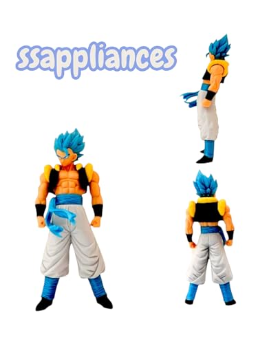 Image of Dragon Ball Super Gogeta Blue Action Figure | 18 cm Super Saiyan Blue Gogeta PVC Anime Collectible Model Toy Figurine for Home Decor