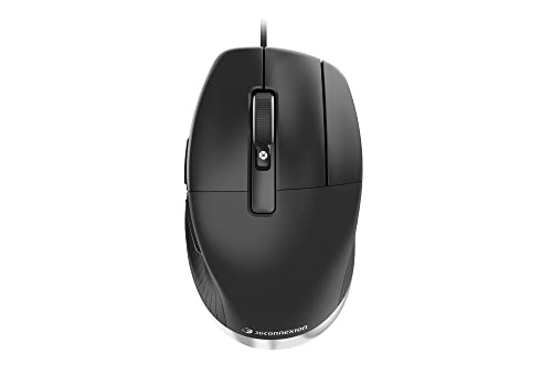 3Dconnexion CadMouse Pro 3DX-700080 Professional Ergonomic Optical Mouse with Dedicated Middle Button