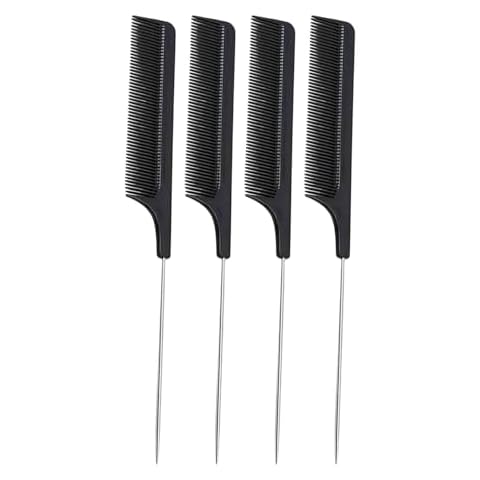 S & S Tail Hair Comb Set (4Pcs) Cover