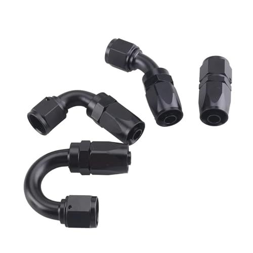Kit AN10 45 negro Banjo para reparar fugas en mangueras de combustible