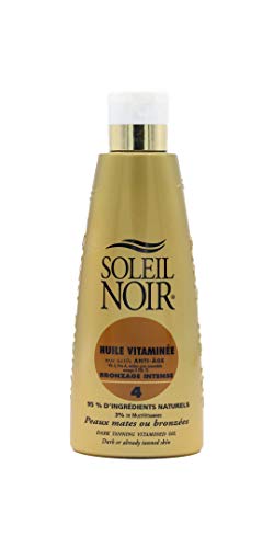 Soleil Noir Huile Vitaminée 4 Bronzage Intense 150 ml
