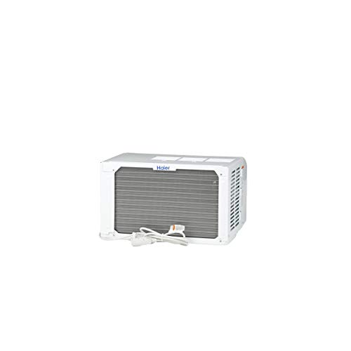 Haier 6,200 Btu Ultra Quiet Window Air Conditioner For Small Rooms And Bedrooms, Control Using Remote, 6K Window Ac Unit, Easy Install With Included Kit, White, Energy Star #TOP2