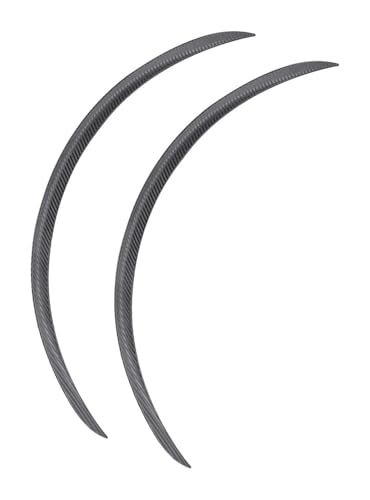 Protectores de cejas para coche en fibra de carbono de 73 cm