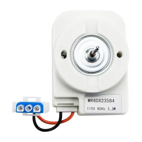 Motor del ventilador del evaporador WR60X23584, WR60X31522 y WR60X28783, compatible con GE y Hot-point. Reemplaza los modelos WR60X10046 y WR60X10141.