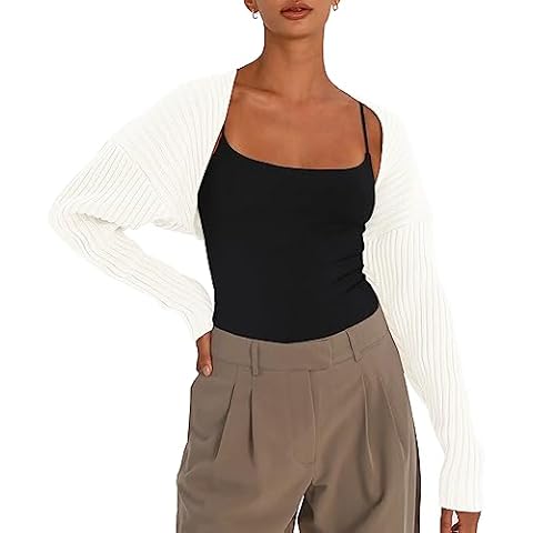 LILLUSORY Women's Crop Cardigan Cover