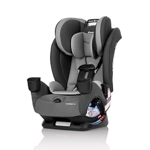 All4Stages Slim 4-in-1 Convertible Car Seat (Baldwin Gray)