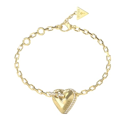 Bracelet femme GUESS JUBB06074JWYGS en acier inoxydable durable doré