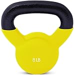 JFIT Kettlebell Weights Vinyl Coated Iron