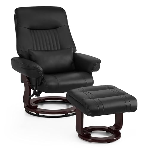 M MCombo Relaxsessel mit Liegefunktion, Lesesessel, 360°...