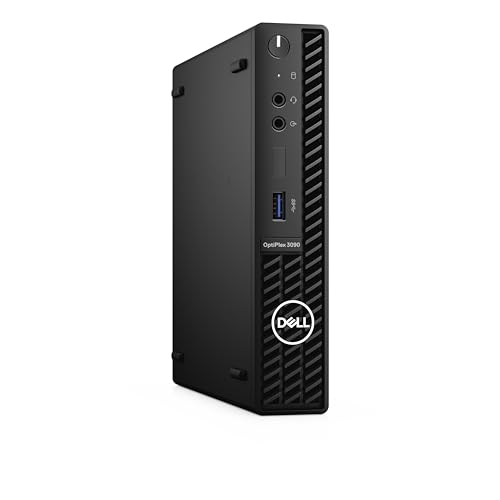 Dell OptiPlex 3090 Micro USFF PC - Intel Core i5 10500T (6 Cores, 2.3/3.8GHz), 16GB DDR4, 1TB PCIe Gen 4.0 x4 NVMe, UHD Graphics 630, GbE, WIFI 6 & Bluetooth 5.2, Windows 11 Pro (Renewed)