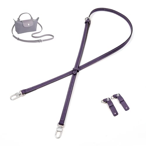 Image of SENTEN Purse Straps Replacement for Longchong Bag Women, Leather Crossbody Shoulder Strap Kit Adjustable for XS Longchong Bag