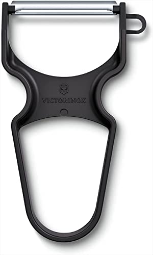 Victorinox Rapid Straight Edge Fruit and Vegetable Peeler (Black) 5.5 x 2.7 x 0.6 in 6.0930.3