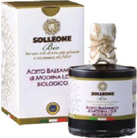 ソル レオーネビオ オーガニック バルサミコ酢 ゴールドラベル 250ml 6個セット