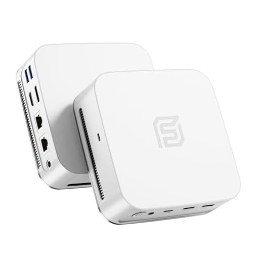 FUNYET Mini PC Win11 Pro, Alder Lake N95(Hasta 3.4Ghz) 16GB DDR4 RAM 512GB SSD Laptop, Desktop Computer 4K, HDMI+DP/RJ45/WIFI/BT/USB3.2, Blanco