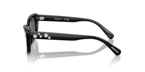 Swarovski Women's Sk6019f Low Bridge Fit Oval Sunglasses3