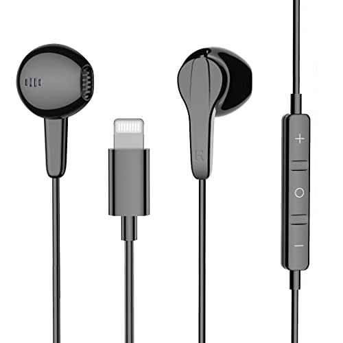 Écouteurs Lightning anti-latence avec micro pour des appels fluides sur iPhone 11/12/13 Pro