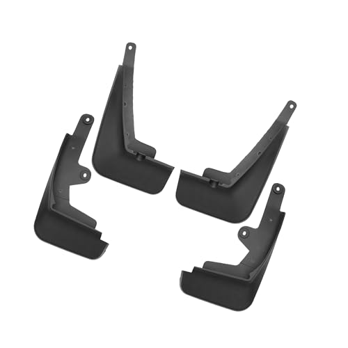 Image of Motoforti Mud Flaps Kit Compatible for Mazda CX-30 2020-2023, Quality Plastic Black Front and Rear Splash Guards Long-Lasting