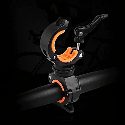 Wheelchair Walking Stick Rack, 360° Rotatable Practical Cane Holder Clip, Wheelchairs Electric Mobility Scooters Accessory Crutch Holder For Elderly-Black #TOP3