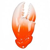 Hxuolueライター 金属製の蟹の爪ライター 詰め替え可能 防風 詰め替え可能な燃料の使用 調整可能な炎 ポータブル 男性の誕生日やホリデーギフトに適しています クールなライター (レッド)