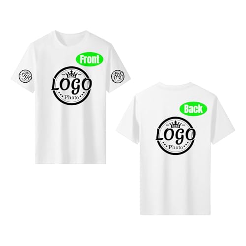 Custom T Shirts with Your Logo Photo Text Personalized T Shirts Custom Shirt Design Your Own Custom Tee Shirt