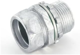 Extra Long Raintight Screw-on Compression Connector 3/4, Zinc